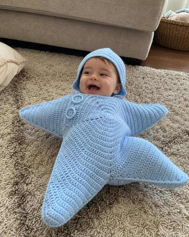 StarNest Crochet Onesie