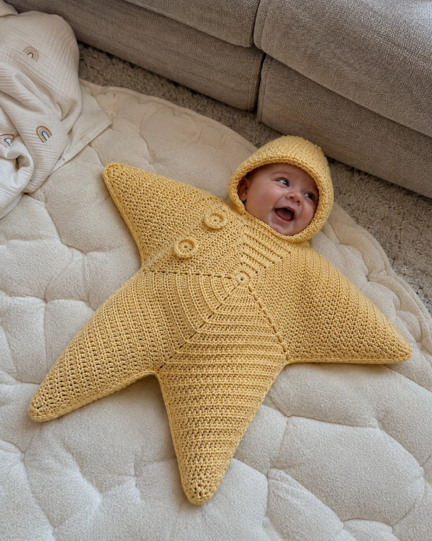 StarNest Crochet Onesie